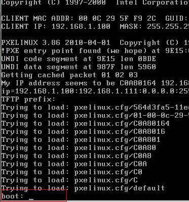 PXE网络批量安装Linux系统